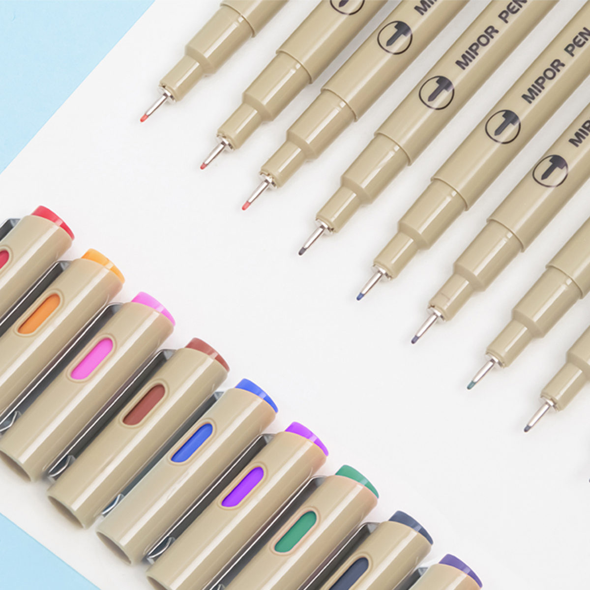 9 Colors Micro-line Pens Water - Photography Fine Art のレビューと価格