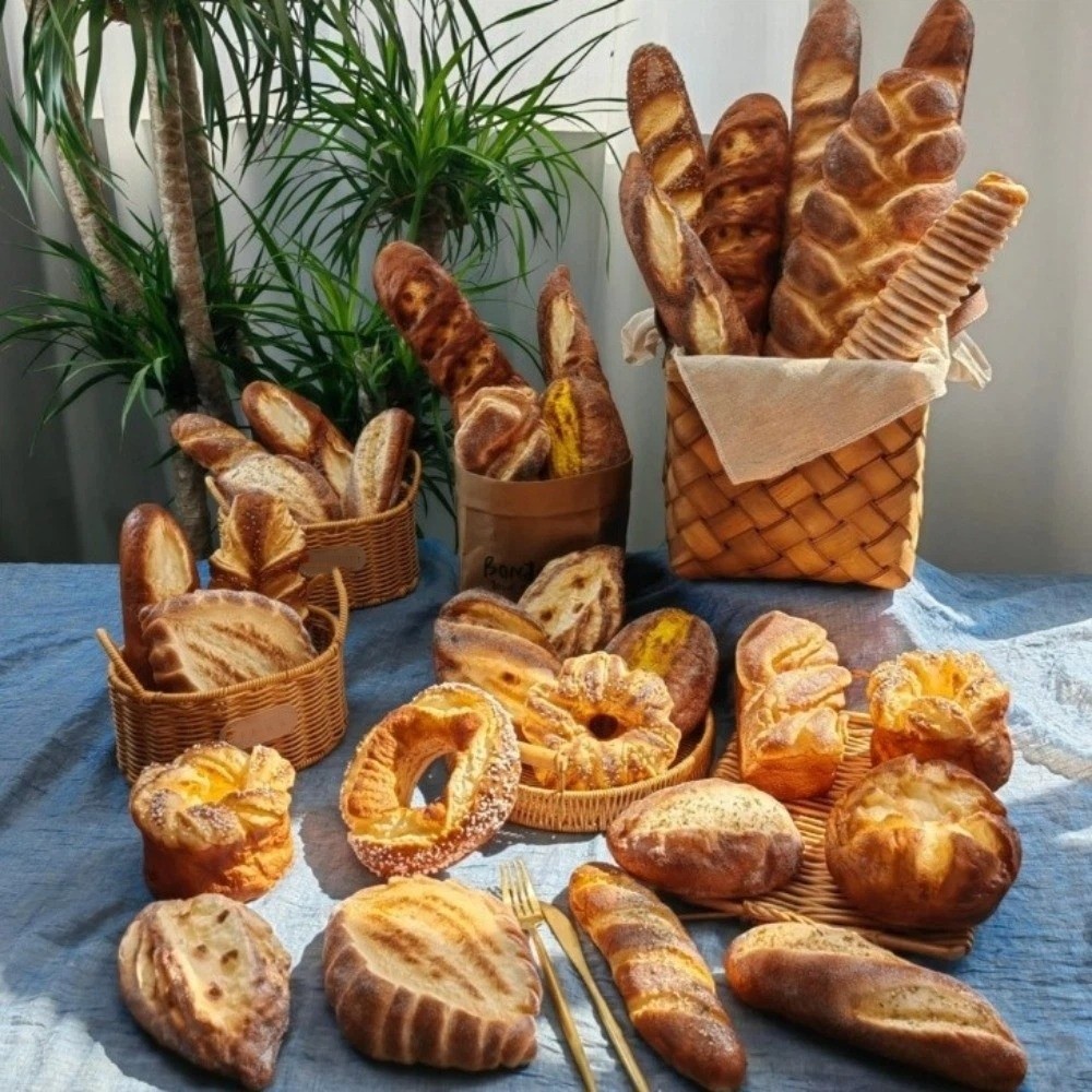 Soft PU Faux Bread Realistic N - Photography Interest のレビューと価格