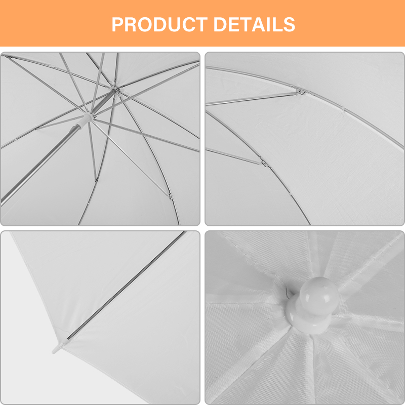 76 * 80cm X4 Transparent White - Photography Umbrella Light のレビューと価格