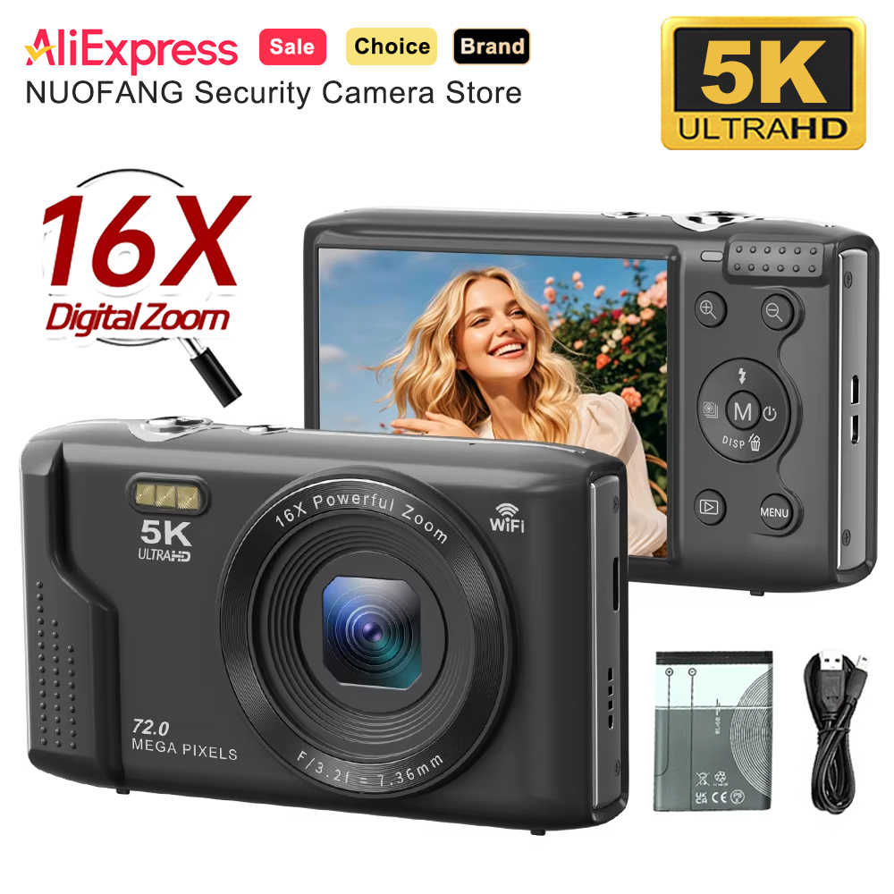 72MP 5K Vintage Style Digital  - Photography Nature Images のレビューと価格