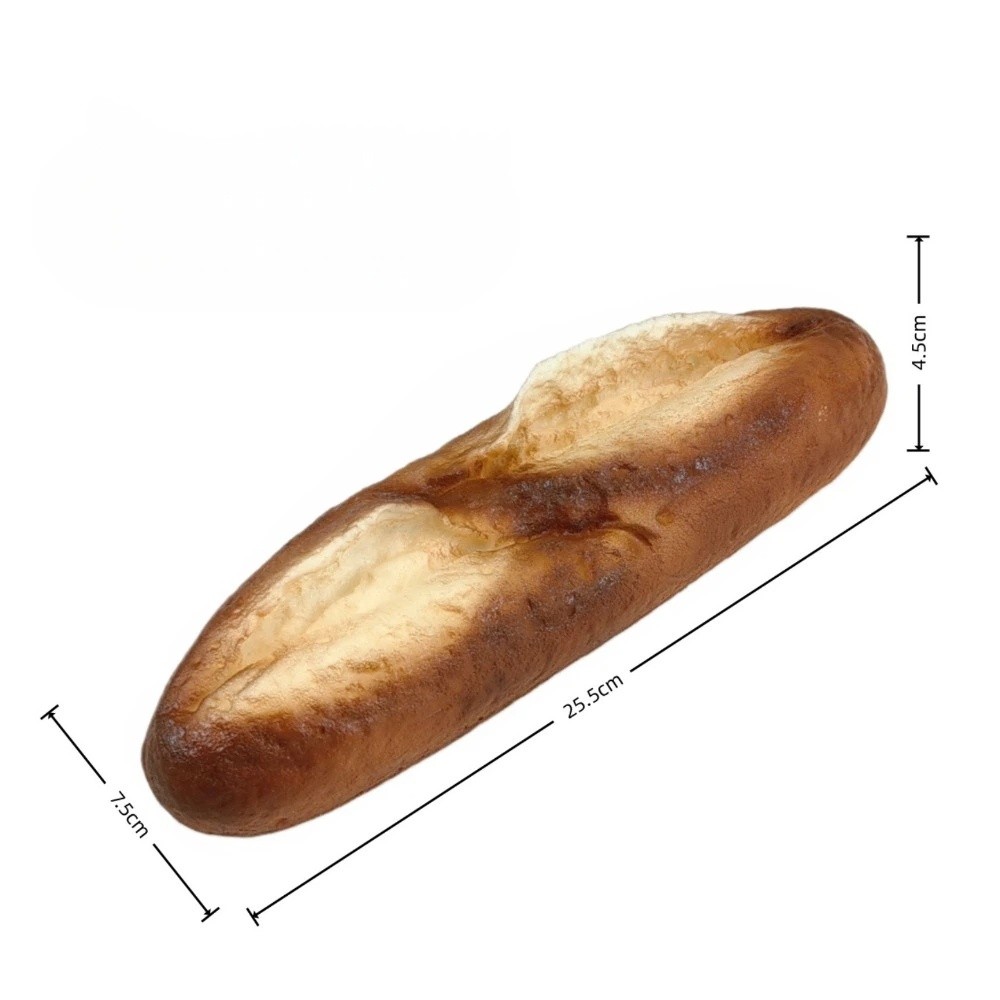 Soft PU Faux Bread Realistic N - Photography Interest のレビューと価格
