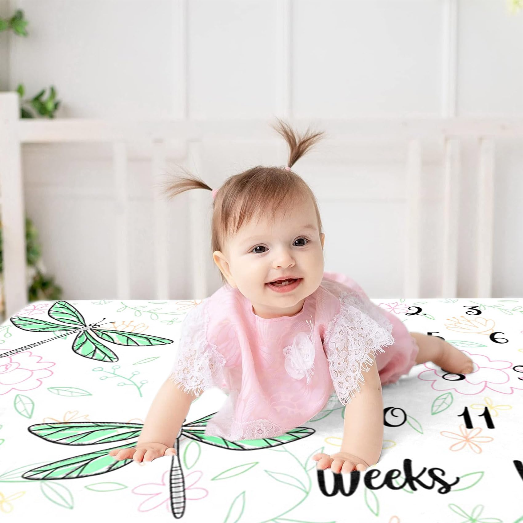 VIKAMA Dragonfly Baby Mileston - Photography Background のレビューと価格