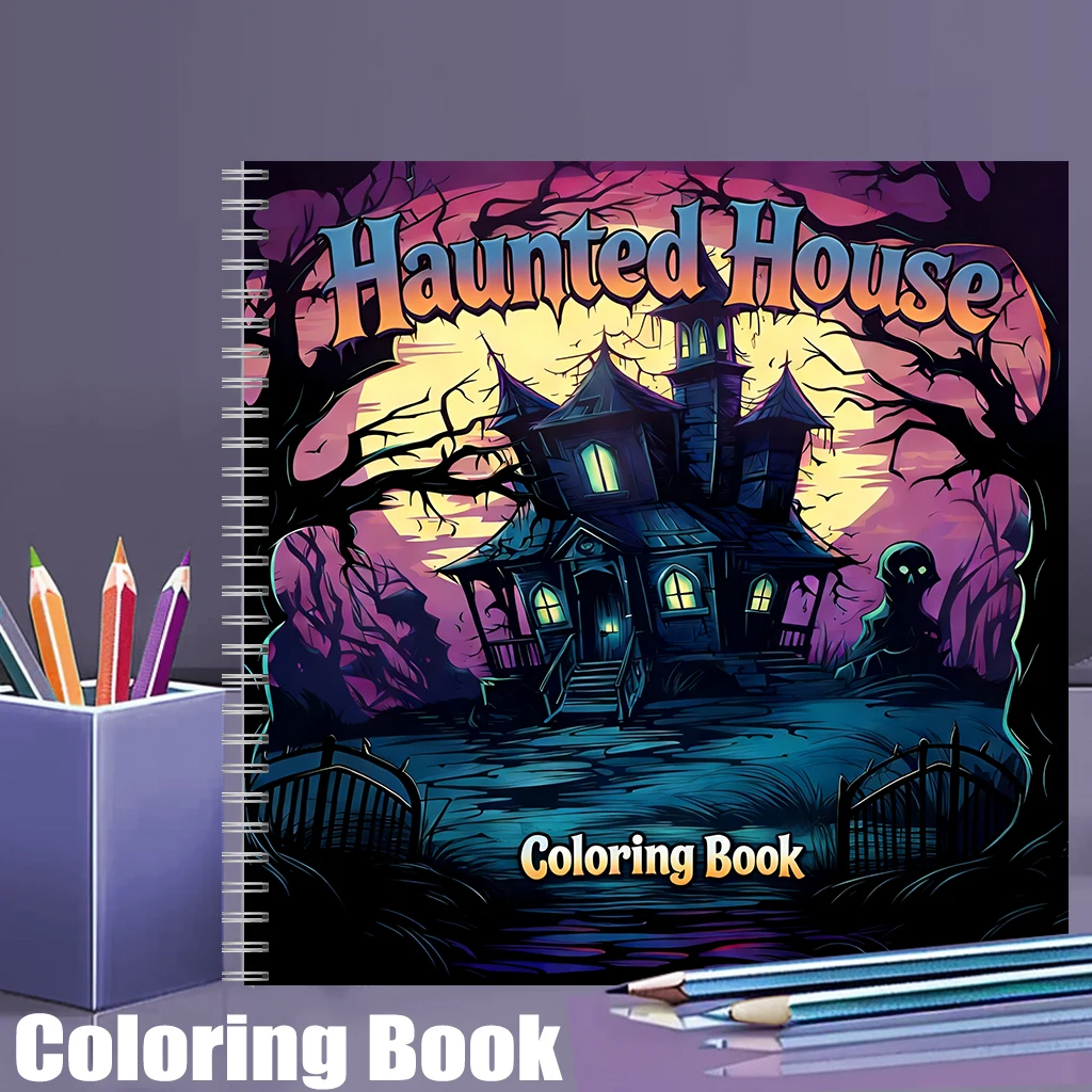 Haunted House Coloring Book fo - Photography Of Book のレビューと価格