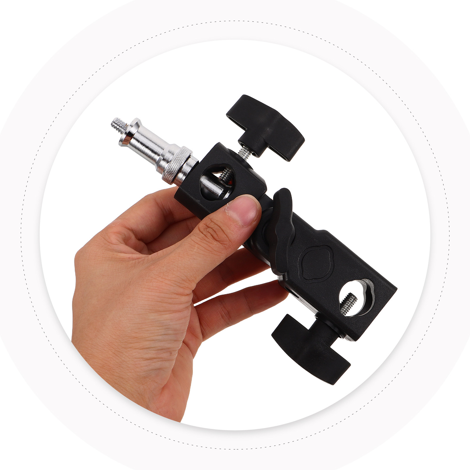 Camera Flash Bracket Adjustabl - Photography Umbrella Light のレビューと価格