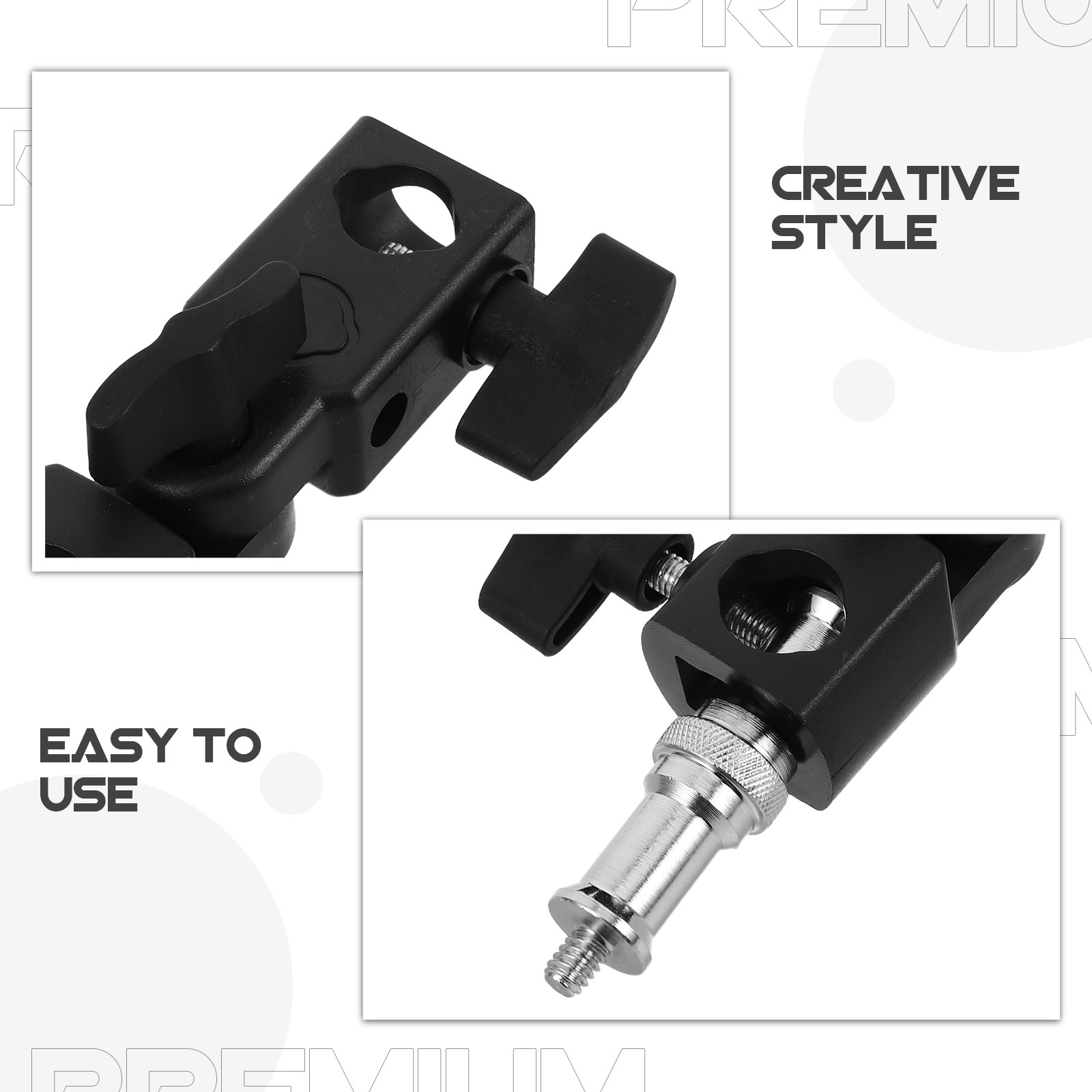 Camera Flash Bracket Adjustabl - Photography Umbrella Light のレビューと価格