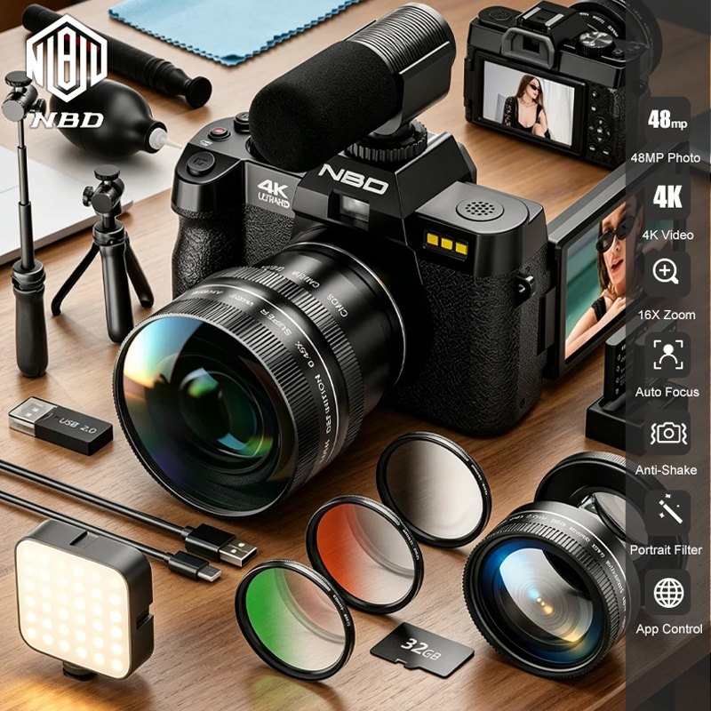 NBD Compact Digital Camera 4K  - Photography Nature Images のレビューと価格