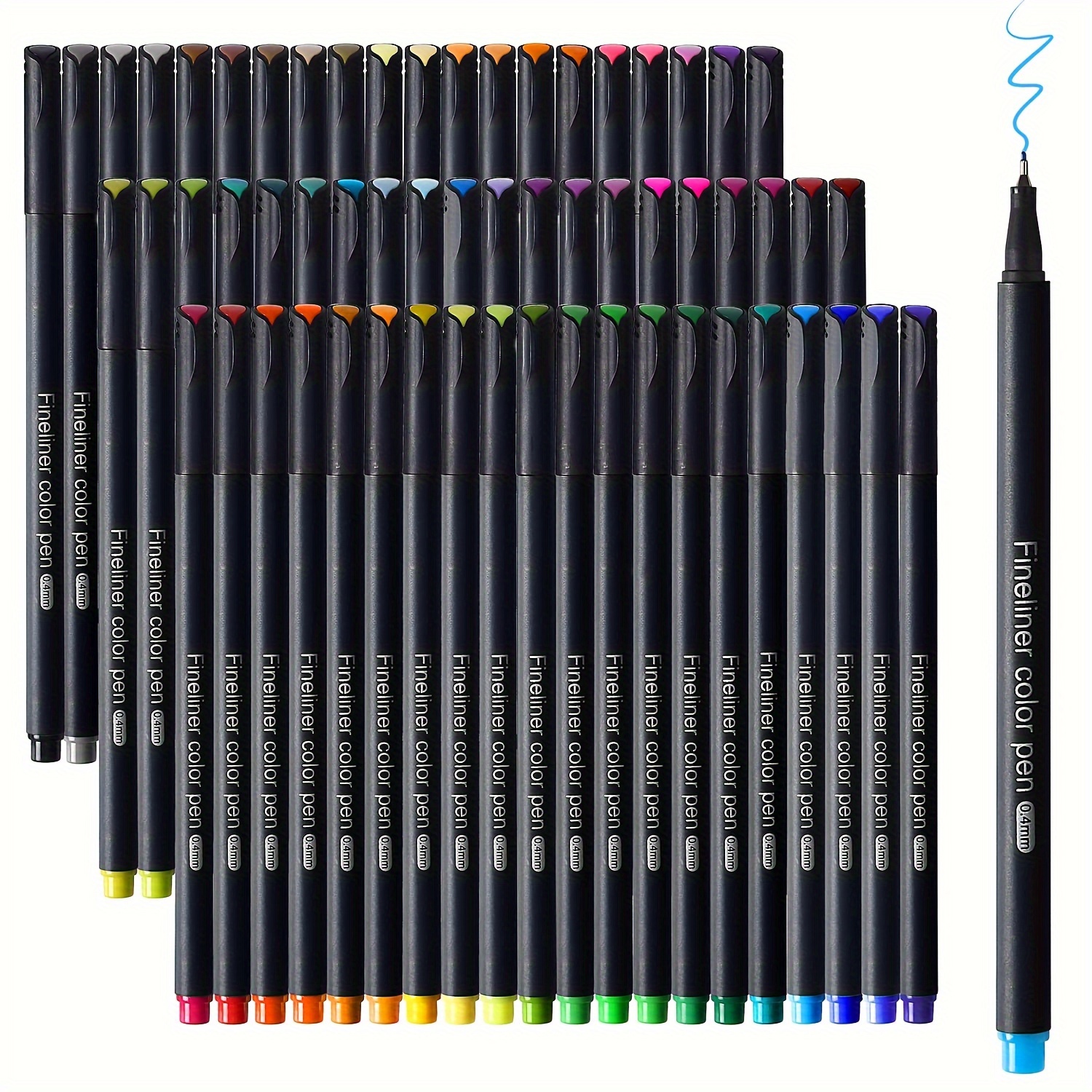12-100pcs Colorful Line Drawin - Photography Fine Art のレビューと価格