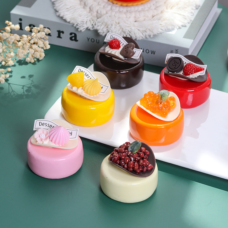 1PC Artificial Fruit Cake Bisc - Photography Pro のレビューと価格