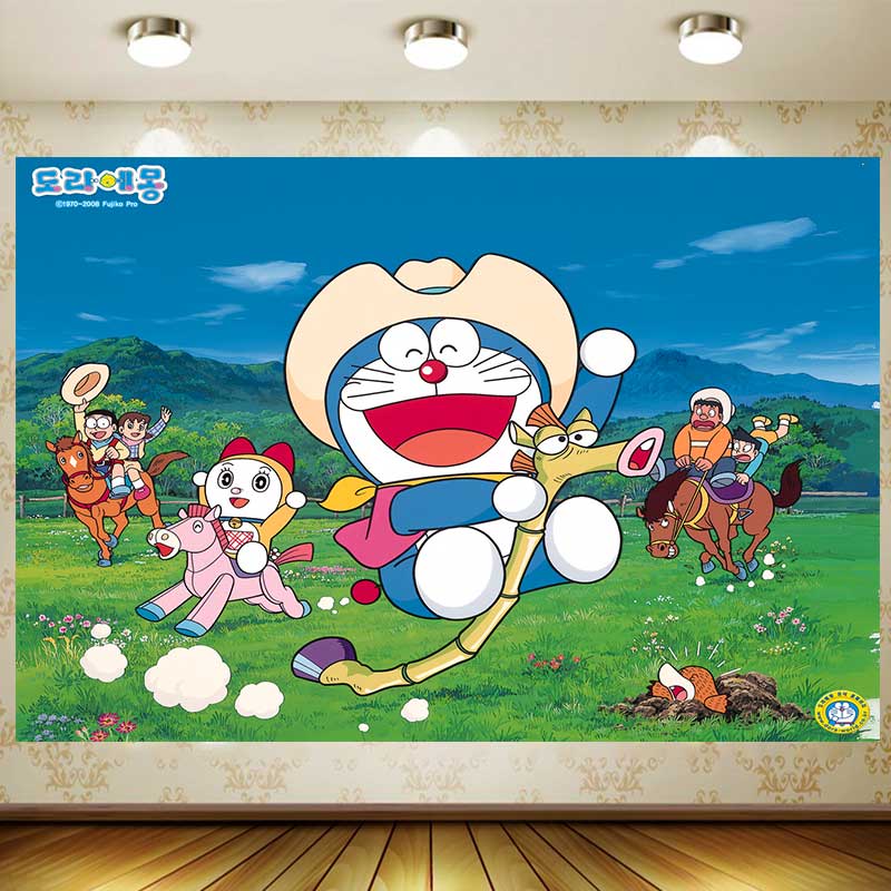 Doraemon Background Boy Birthd - Photography Background のレビューと価格