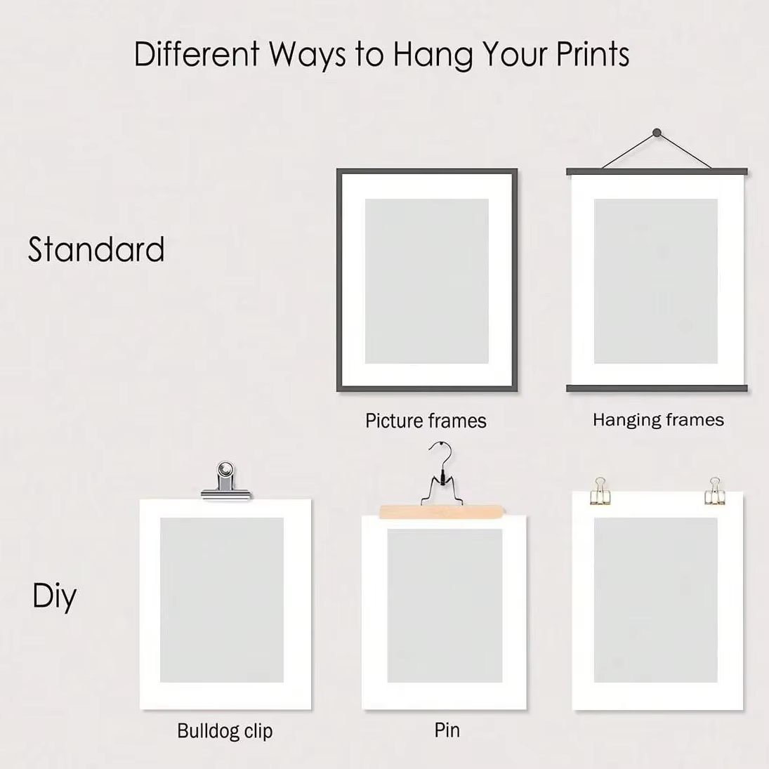 6pcs/set Custom Canvas Printin - Photography Poster のレビューと価格