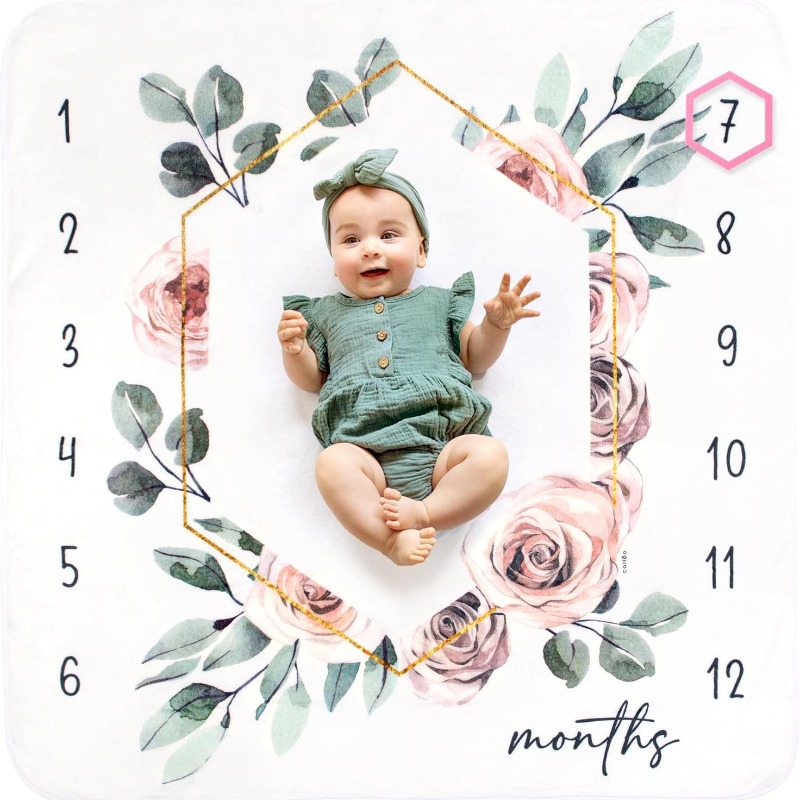 Digital Printed Flannel Milest - Photography Background のレビューと価格