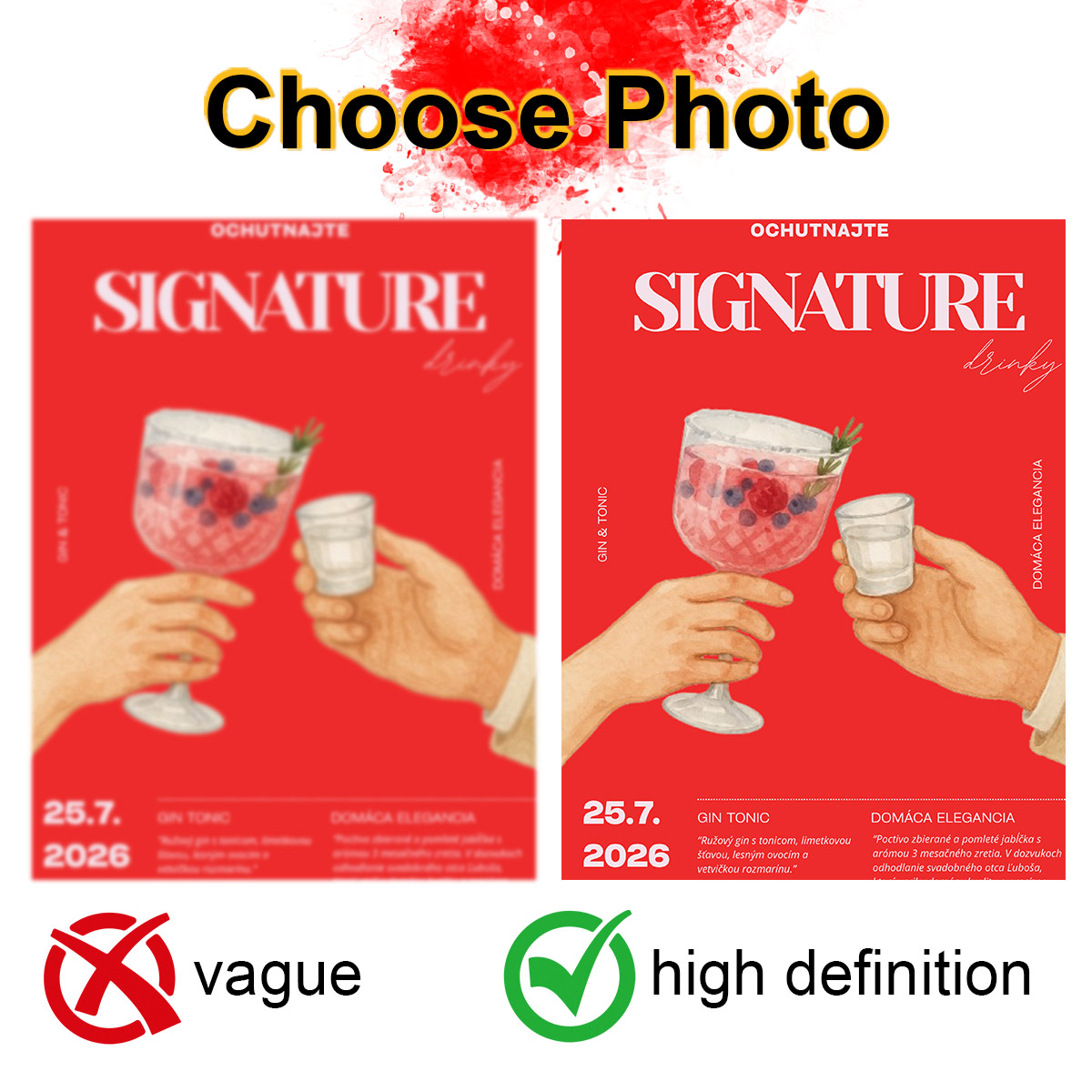 Custom Photo Advertising Poste - Photography Poster のレビューと価格