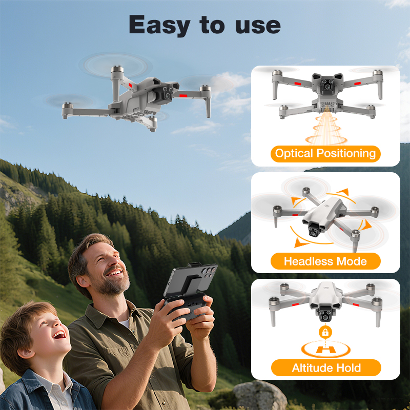 NEW Hot L017 Pro Drone Brushle - Photography Pro のレビューと価格