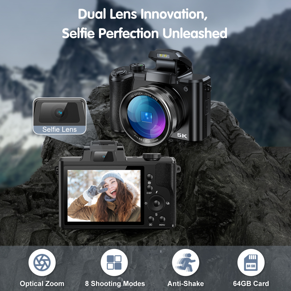5K Digital Camera for Photogra - Photography Nature Images のレビューと価格