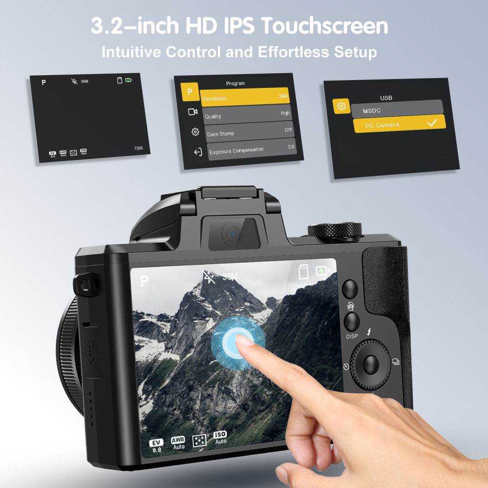 5K Digital Camera for Photogra - Photography Nature Images のレビューと価格