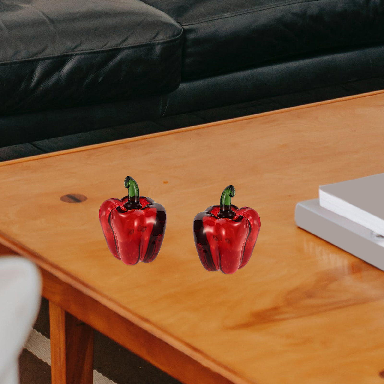 Handcrafted Crystal Chili Stat - Photography Desk のレビューと価格