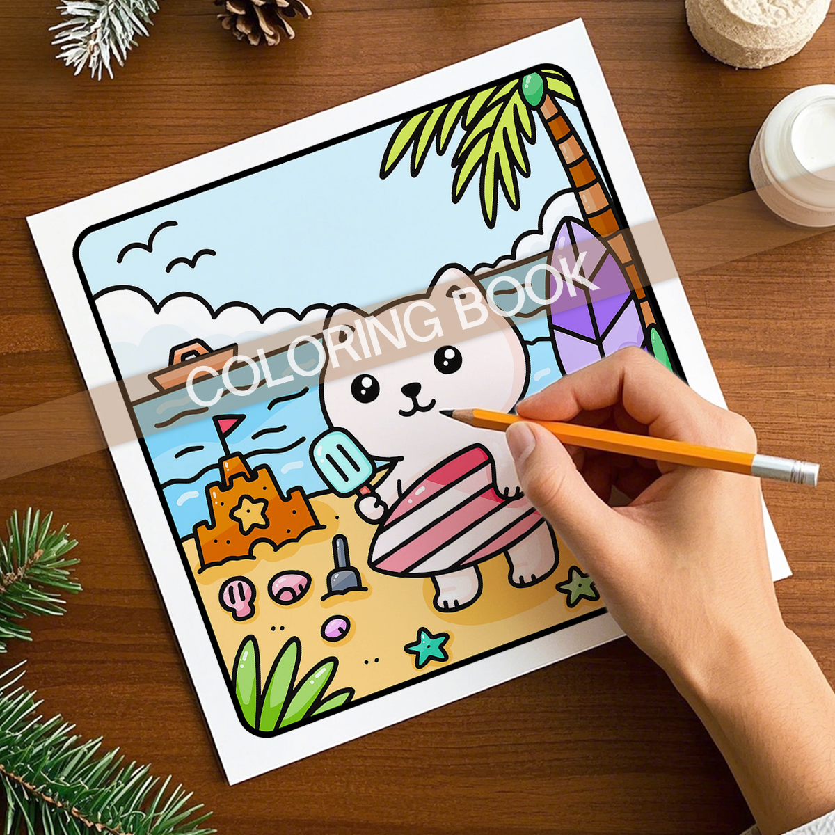 Anti Anxiety Cute Cat Coloring - Photography Of Book のレビューと価格