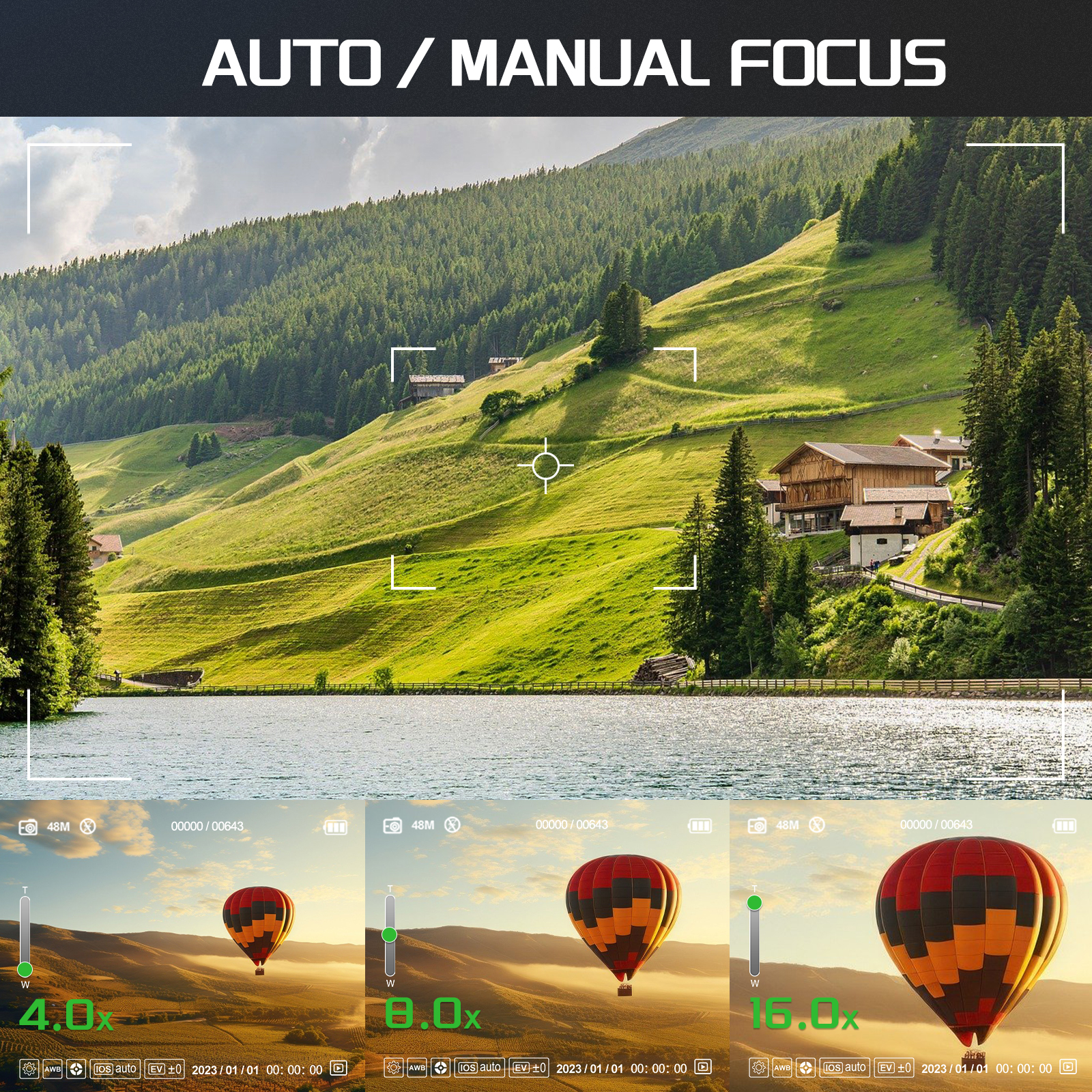 NBD S100F Digital Camera 64MP& - Photography Nature Images のレビューと価格