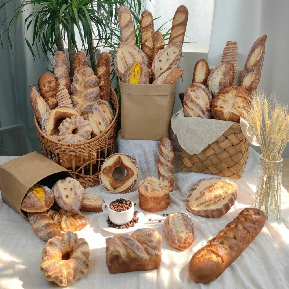 Soft PU Faux Bread Non-Toxic I - Photography Interest のレビューと価格