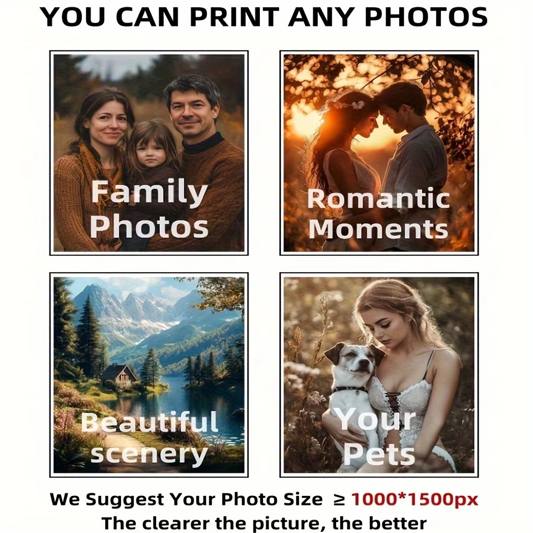 6pcs/set Custom Canvas Prints  - Photography Poster のレビューと価格