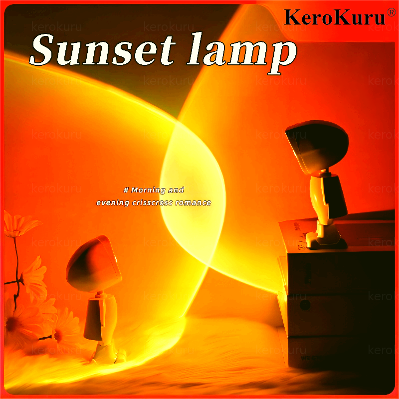 USB Sunset Lamp Projector Led  - Photography Desk のレビューと価格
