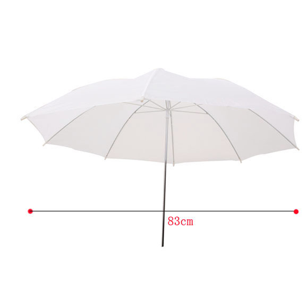 33in / 83cm Studio Flash Trans - Photography Umbrella Diffuser のレビューと価格